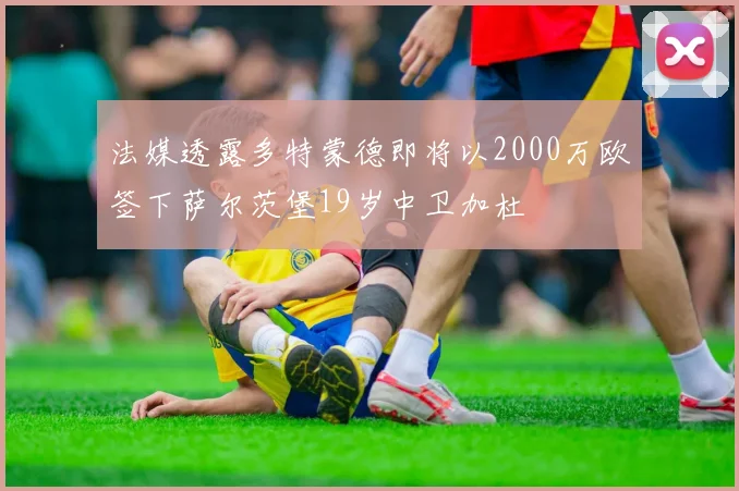 法媒透露多特蒙德即将以2000万欧签下萨尔茨堡19岁中卫加杜