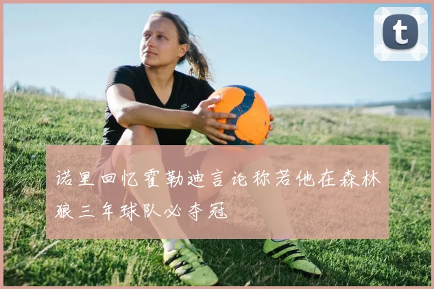 诺里回忆霍勒迪言论称若他在森林狼三年球队必夺冠